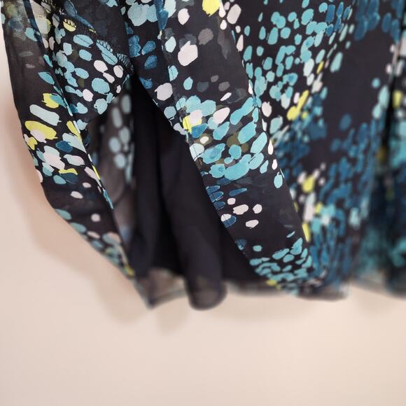 Torrid Sofie Chiffon swing cami semi sheer v-neck tank top woman's size 2X - Picture 10 of 11